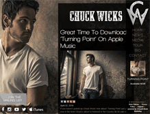 Tablet Screenshot of chuckwicks.com